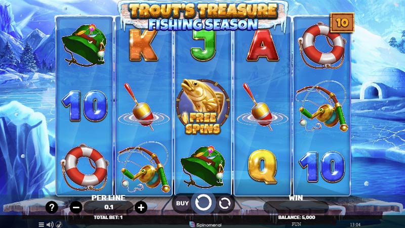 Trouts Treasure Fishing Season