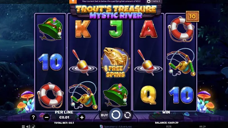 Trouts Treasure Mystic River