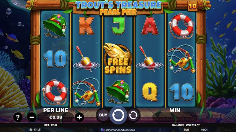 Trouts Treasure Pearl Pier