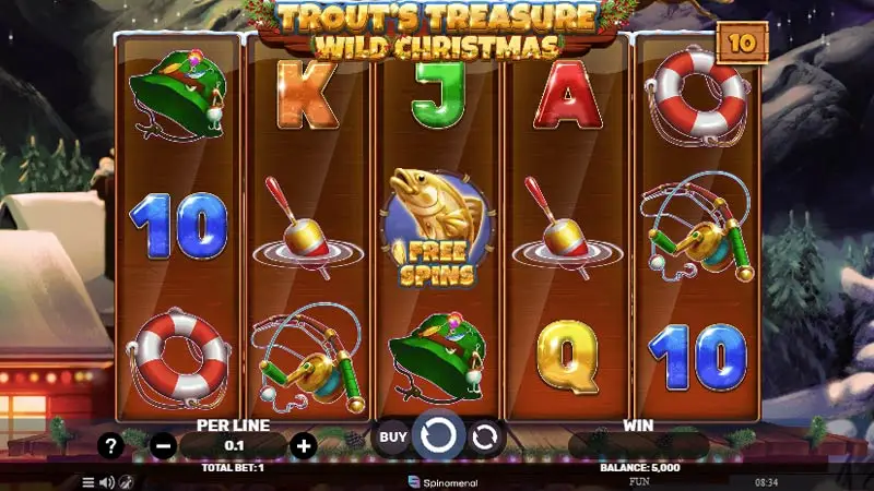 Trout's Treasure Wild Christmas