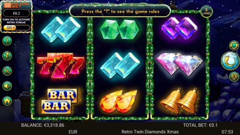 Twin Diamonds Xmas