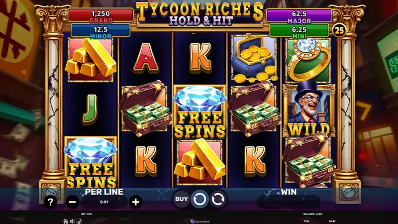 Tycoon Riches Hold and Hit