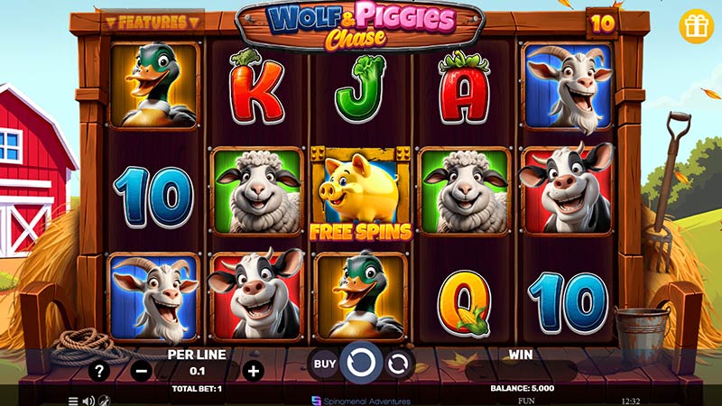Wolf and Piggies Chase