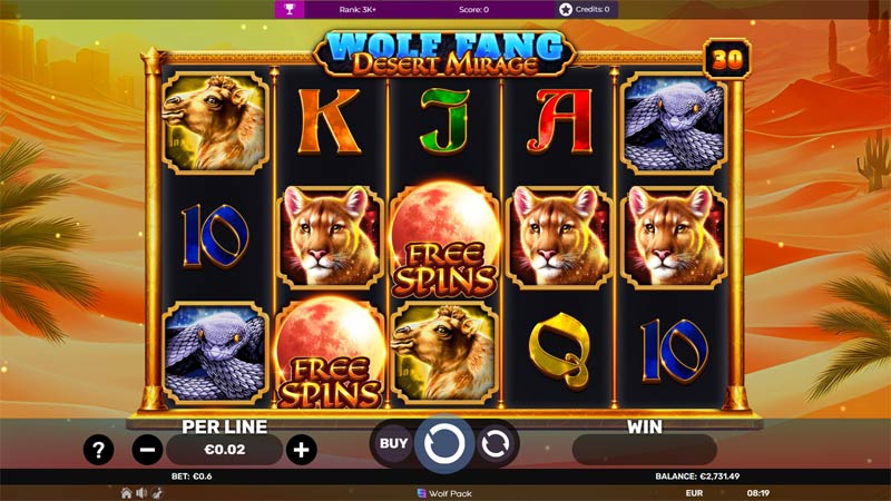 Wolf Fang Desert Mirage