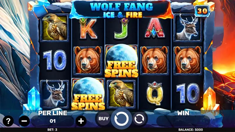 Wolf Fang Ice and Fire