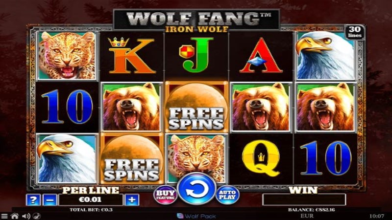 Wolf Fang Iron Wolf
