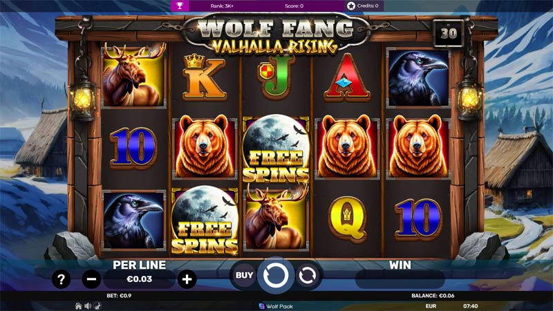 Wolf Fang Valhalla Rising