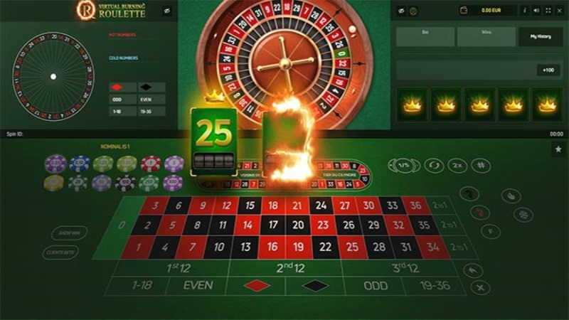 Virtual Burning Roulette