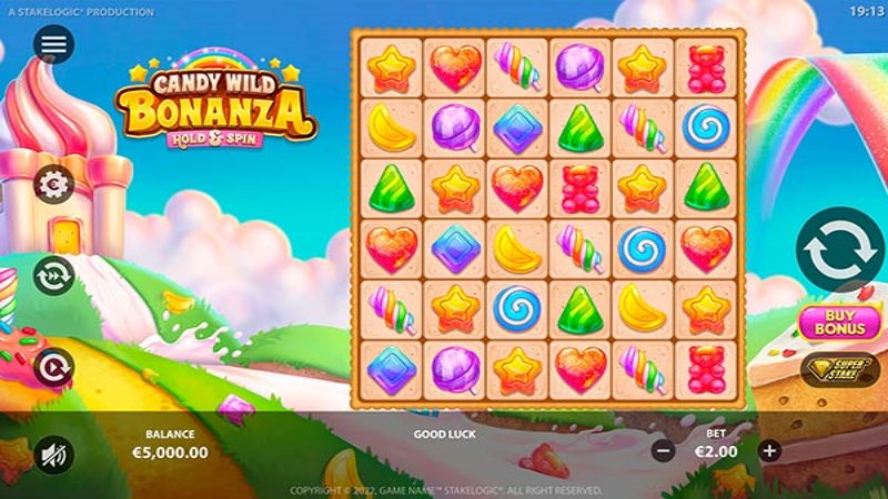 Candy Wild Bonanza Hold and Spin