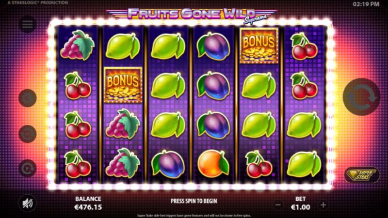 Fruits Gone Wild supreme