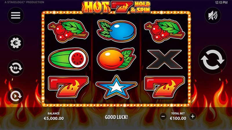 Hot 7 Hold and Spin