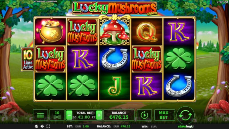 Lucky Mushrooms Deluxe