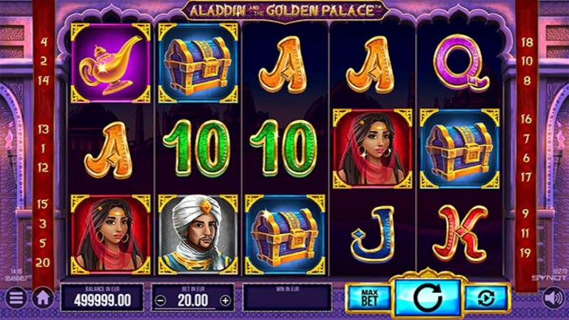 Alladin And The Golden Palace