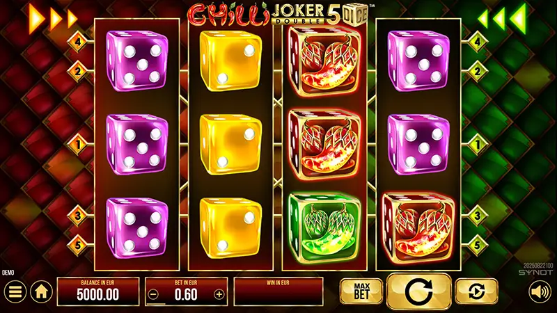 Chilli Joker Double 5 Dice
