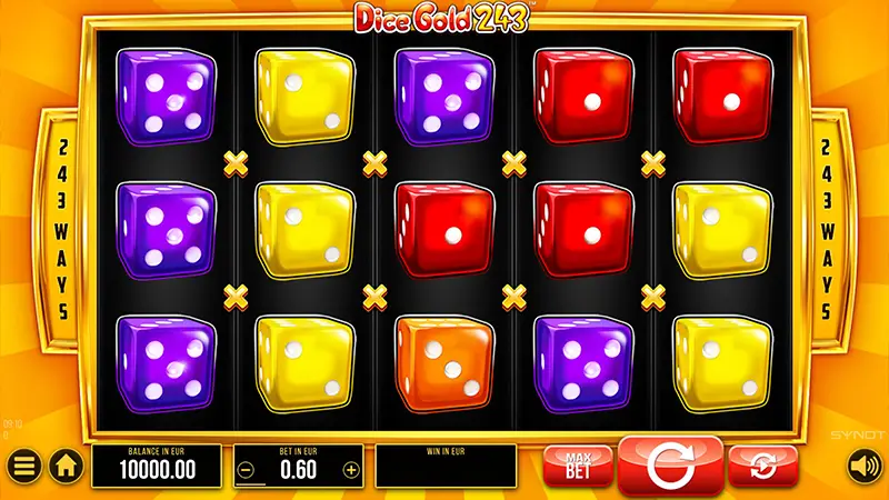Dice Gold 243