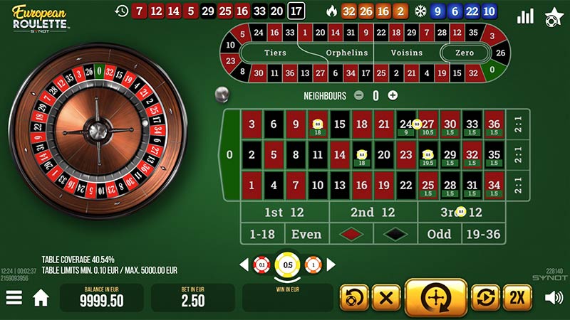 European Roulette