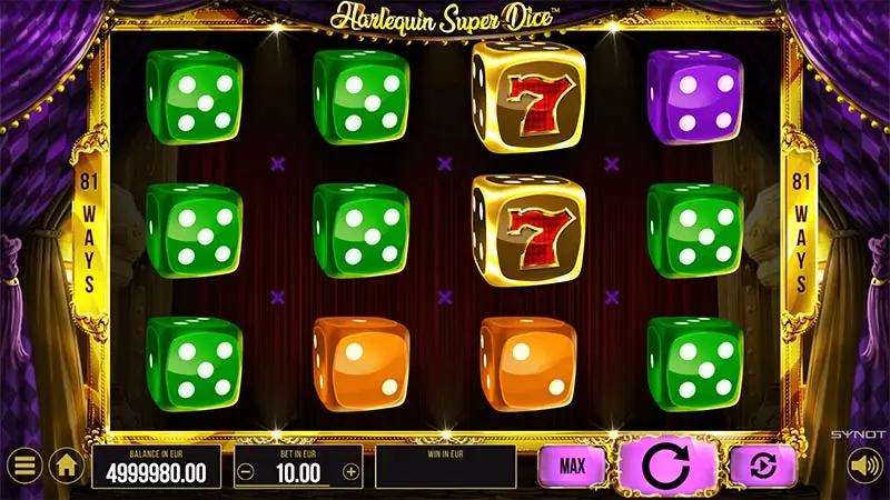 Harlequin Super Dice
