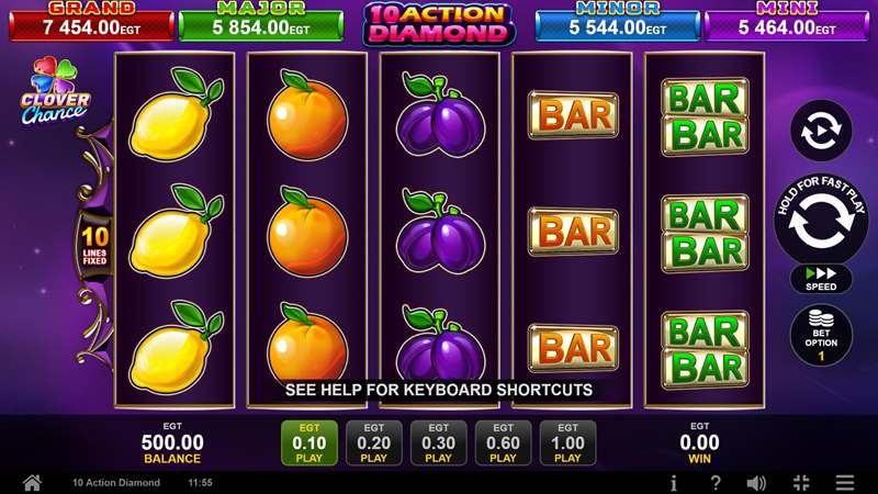 10 Action Diamond