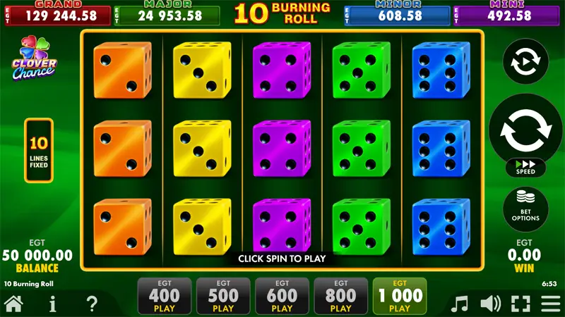 10 Burning Roll