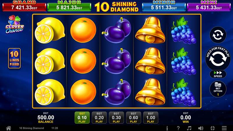 10 Shining Diamond