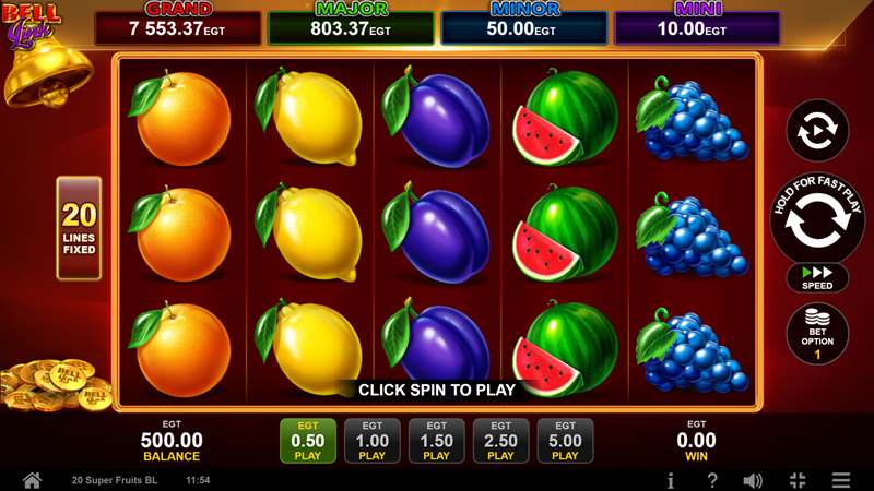 20 Super Fruits Bell Link
