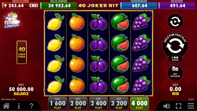 40 Joker Hit
