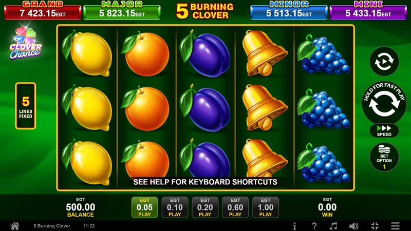 5 Burning Clover