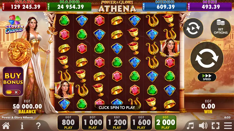 Power and Glory Athena