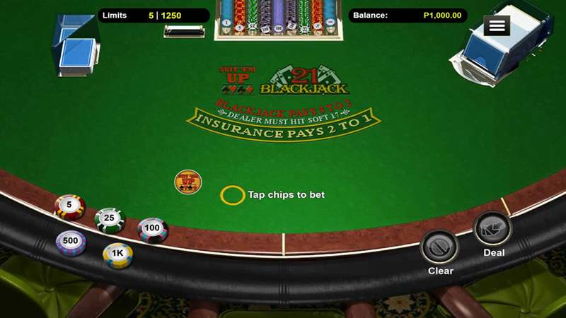 Suit 'Em Up Blackjack