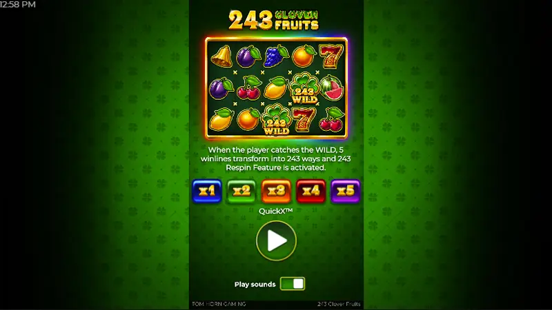 243 Clover Fruits