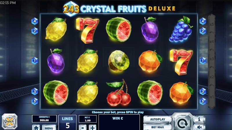 243 Crystal Fruits Deluxe