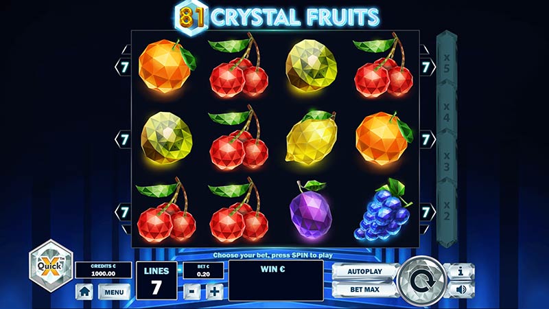 81 Crystal Fruits