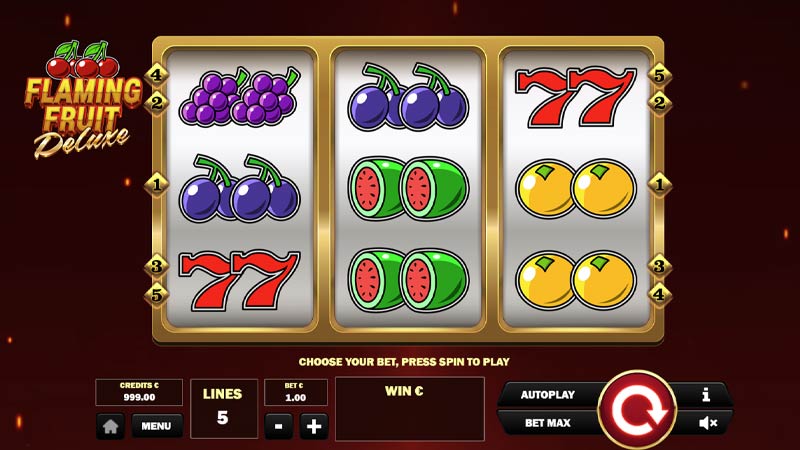 Flaming Fruit Deluxe