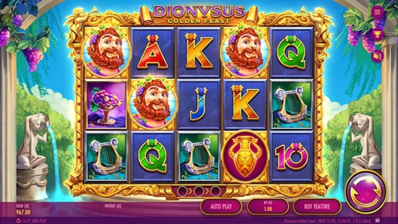 Dionysus Golden Feast