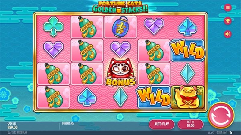 Fortune Cats Golden Stacks