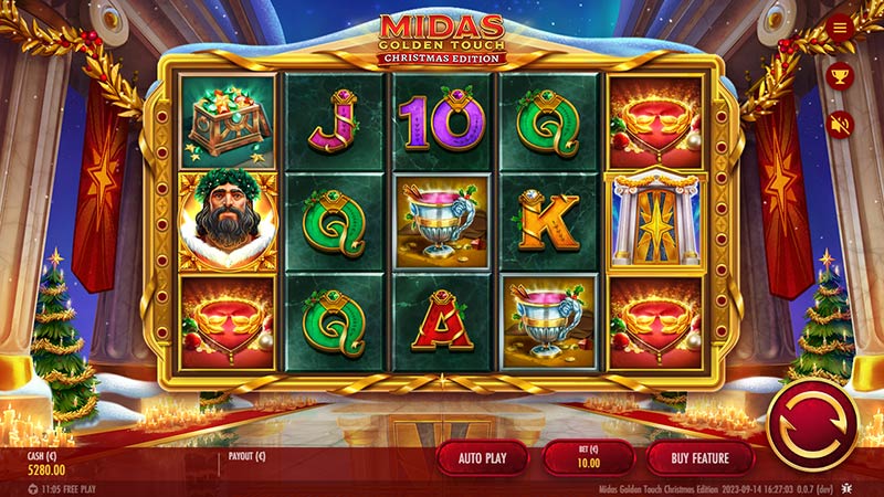 Midas Golden Touch Christmas Edition