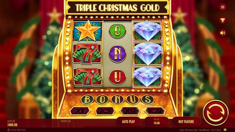 Triple Christmas Gold