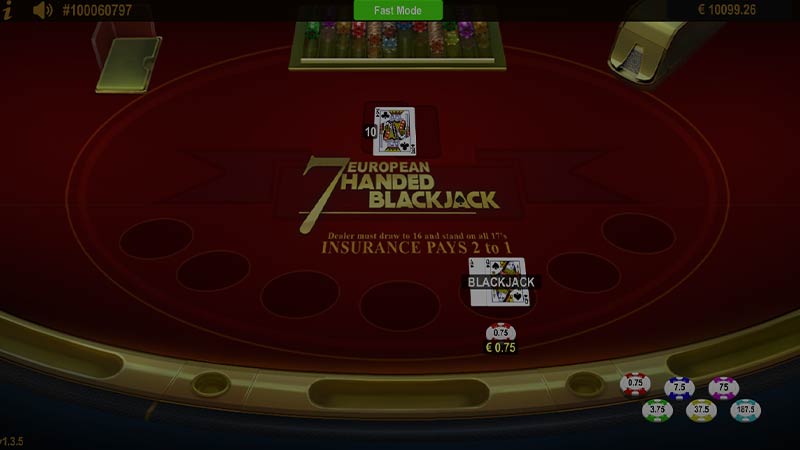 7 Handed Blackjack