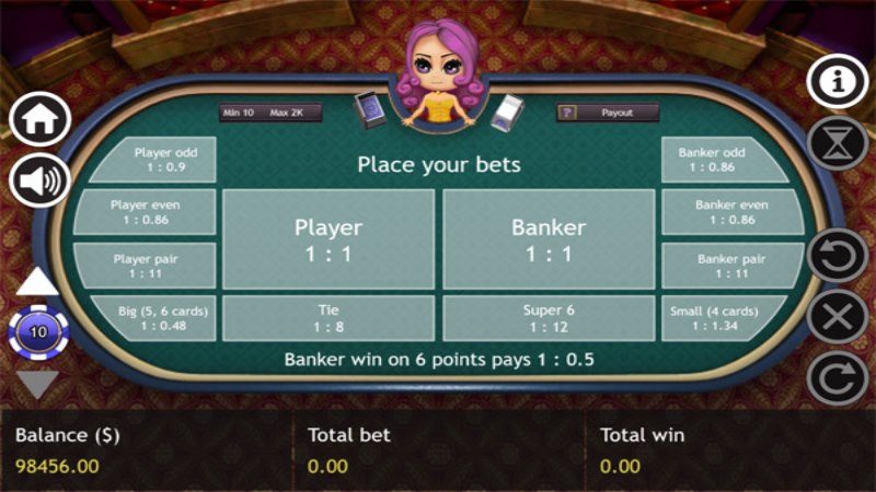 Super 6 Baccarat