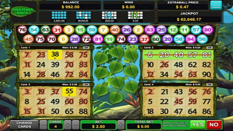 Amazonia Bingo