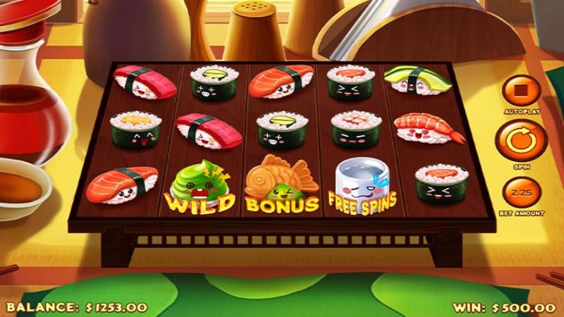Sushi Wins Reels and Rolls
