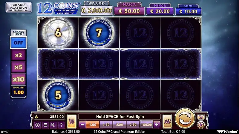 12 Coins Grand Platinum Edition