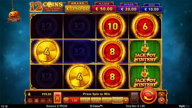 12 Coins Halloween Edition