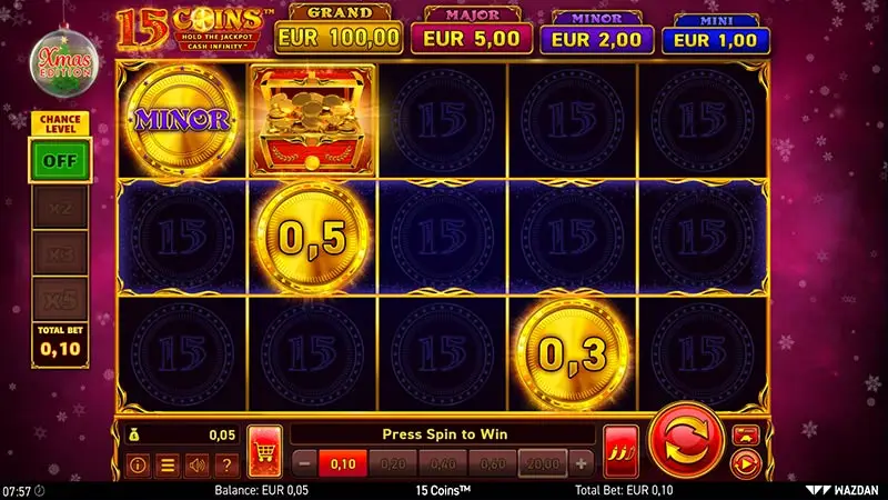 15 Coins Xmas