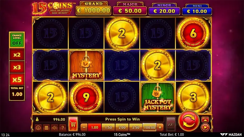 15 Coins