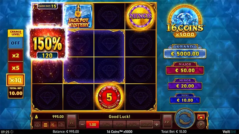 16 Coins x5000