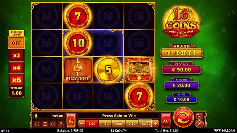 16 Coins