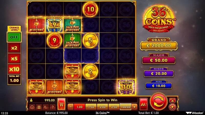 36 Coins