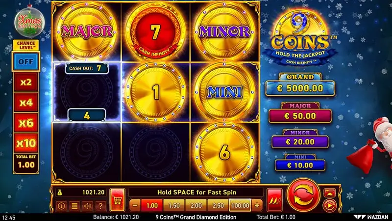 9 Coins Grand Diamond Edition Xmas