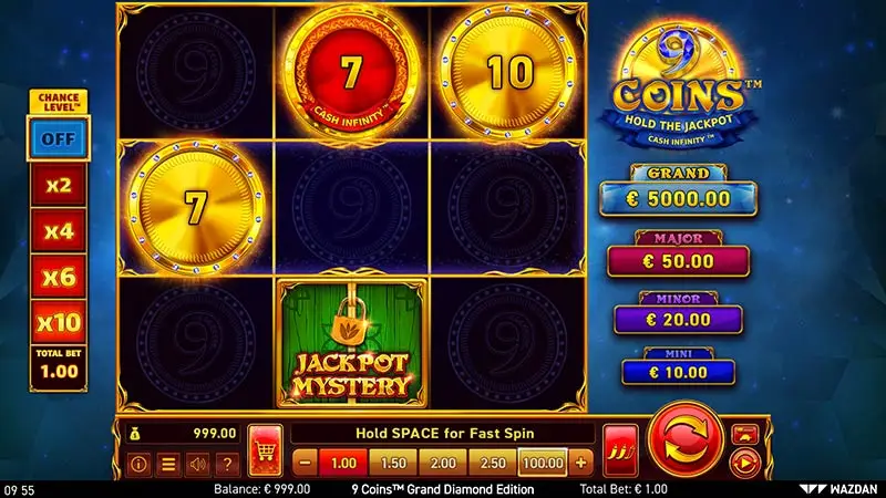 9 Coins Grand Diamond Edition
